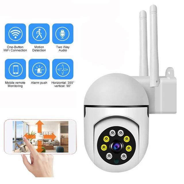 IP Camera CCTV Outdoor CCTV Wifi 360 PTZ Pan Tilt 8 MP V380 Pro