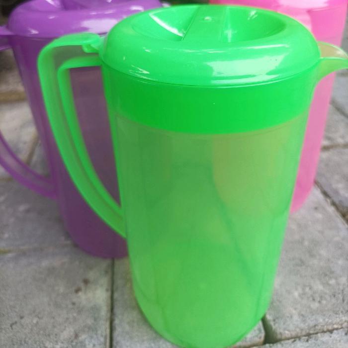 Promo Teko Plastik 1,5 Liter 3 Warna Cantik Estetik Teko Air Minum Teko Es Teller Viral Original