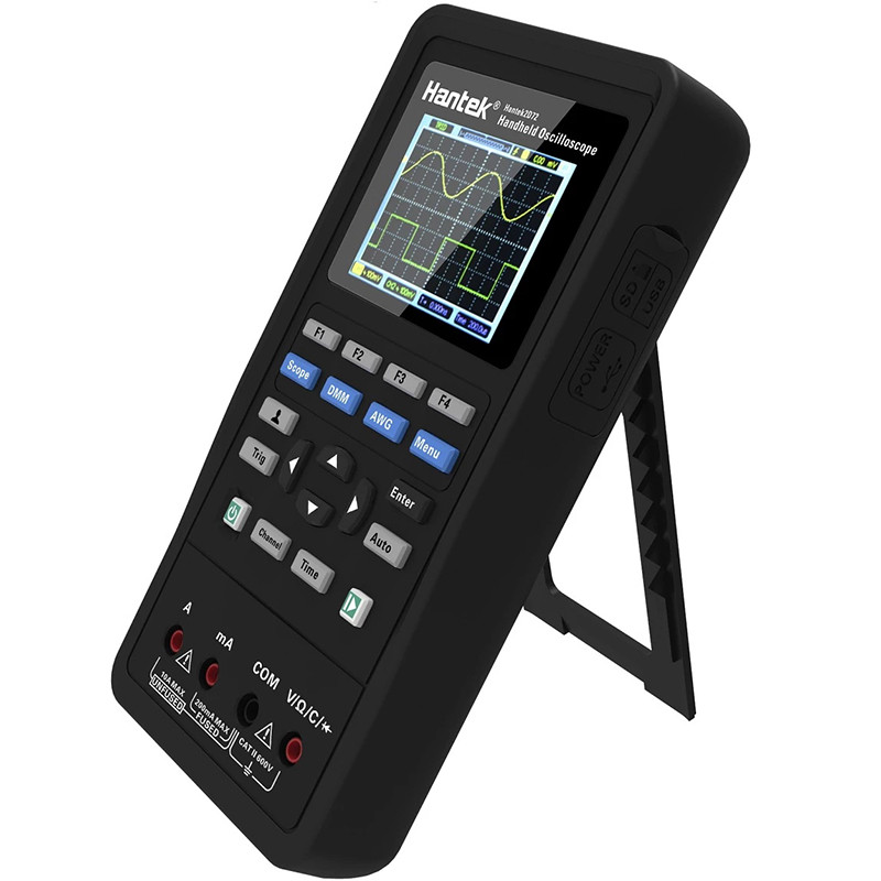 HANTEK 2C42/2D42/2C72/2D72 3IN1 DIGITAL OSCILLOSCOPE+WAVEFORM GENERATOR+MULTIMETER PORTABLE USB 2