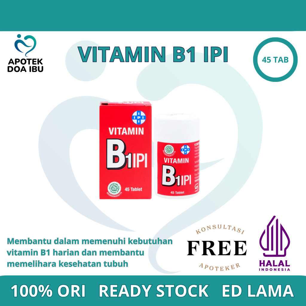 Vitamin B1 Ipi Botol Ipi