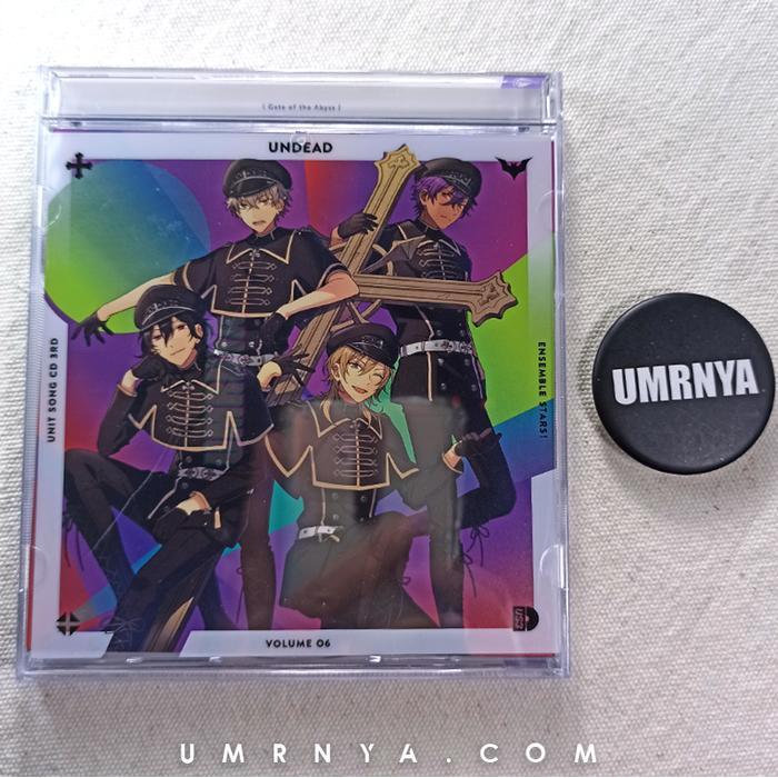Kaset CD OST UNDEAD Ensemble Stars Unit Song CD 3rd Musik