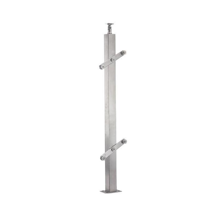 Tiang Railing Tangga Minimalis Square 85cm Tiang Railing Tangga Stainless Sus 304