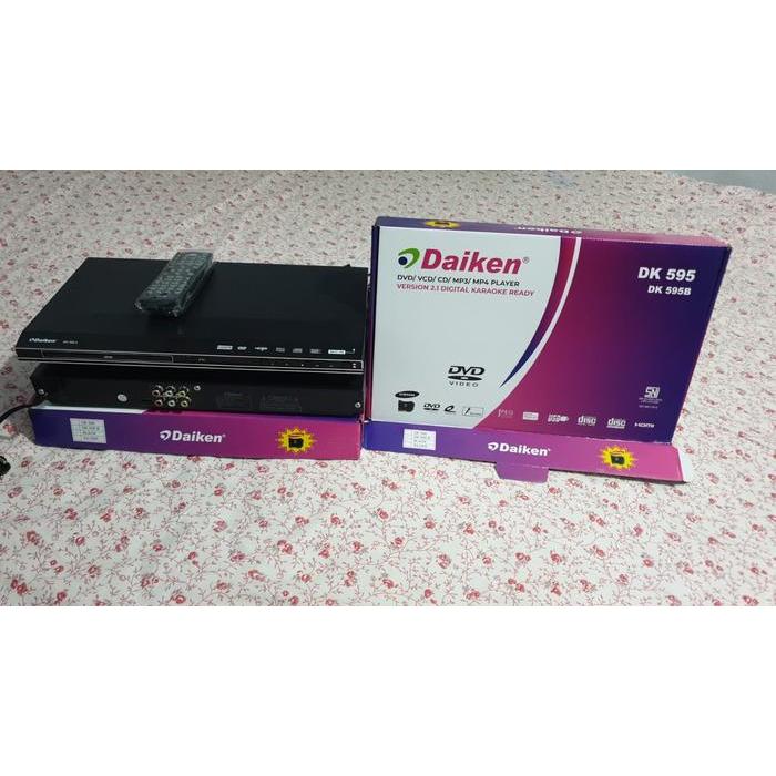 Promo Dvd Vcd Cd Cd-Rw Mp3 Mp4 Player Daiken Usb Hdmi Dk-595 Tokyo Japan