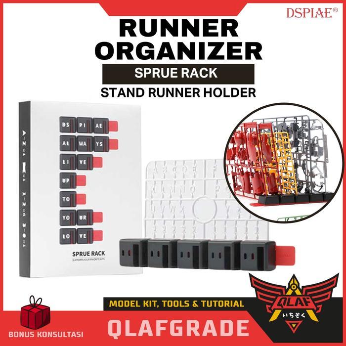 Runner Organizer Sprue Rack dspiae stand tempat runner holder