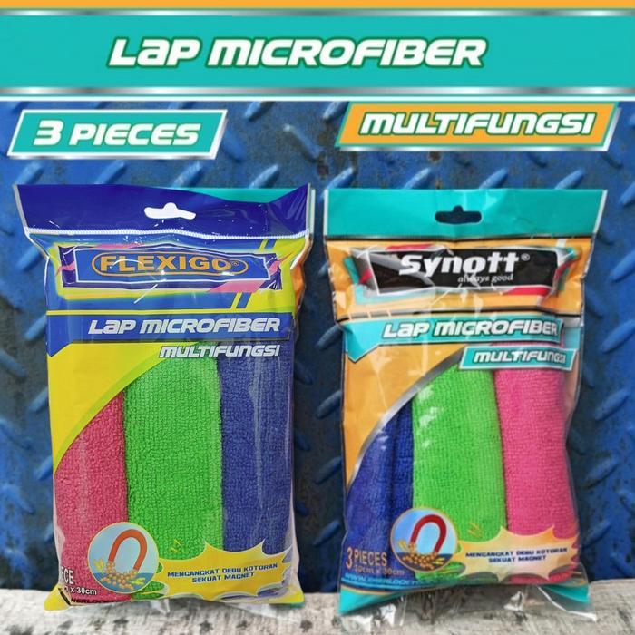 Bolde - Kain Lap Microfiber Multifungsi 3Pcs Synott / Flexigo
