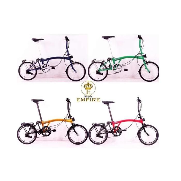 Full bike 3sixty Sepeda Lipat 3Sixty Seli Folding Bike Bicycle Empire
