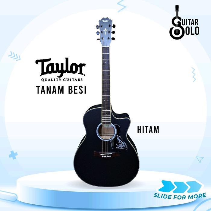 Abyaz- Gitar Akustik Elektrik Taylor Tanam Besi [Kode 1Kode 2Kode 3Kode 4Kode 5Kode 6Kode 7Kode