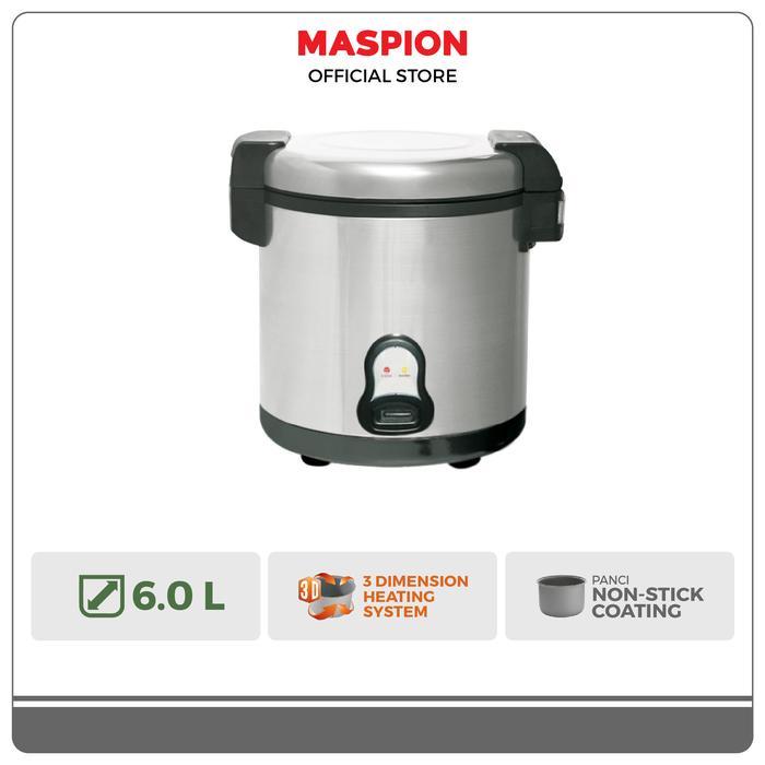 Maspion Rice Cooker Magic Com 6 Liter MMC-4015 BS