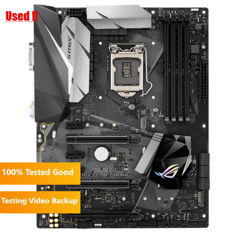 Asus ROG STRIX Z270F GAMING Desktop Motherboard Socket LGA 1151 i7 i5 i3 Z270 DDR4 USB3.0 mainboard