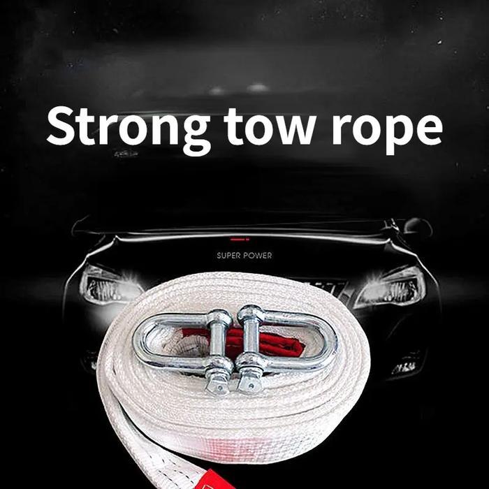 Diskon Tali Derek Mobil 10 Ton /7 Meter - Tali Traksidarurat Untuk Recovery Offroad & Truk,