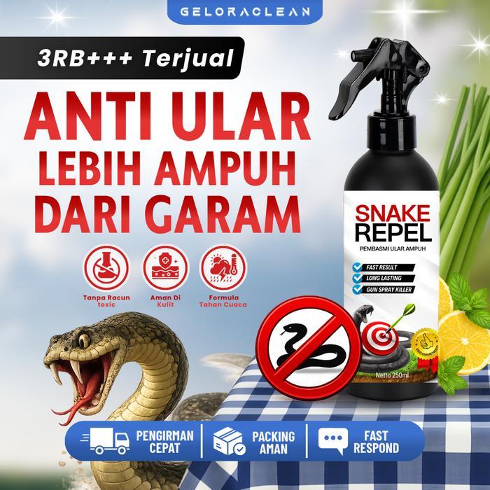 [Best Seller] Gelora Clean - Snake Repel Cairan Pembasmi Ular Spray Obat Pengusir Ular Racun Ular