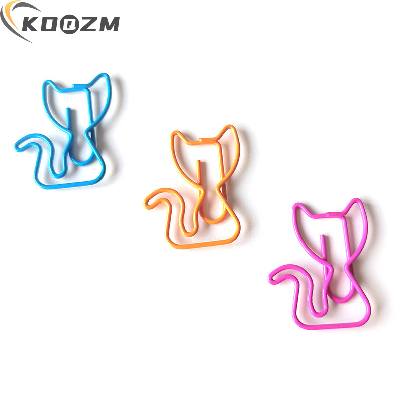 10/100PCS Paperclips With Musical Notes Office Supplies Animal Paperclips Duck Paperclips