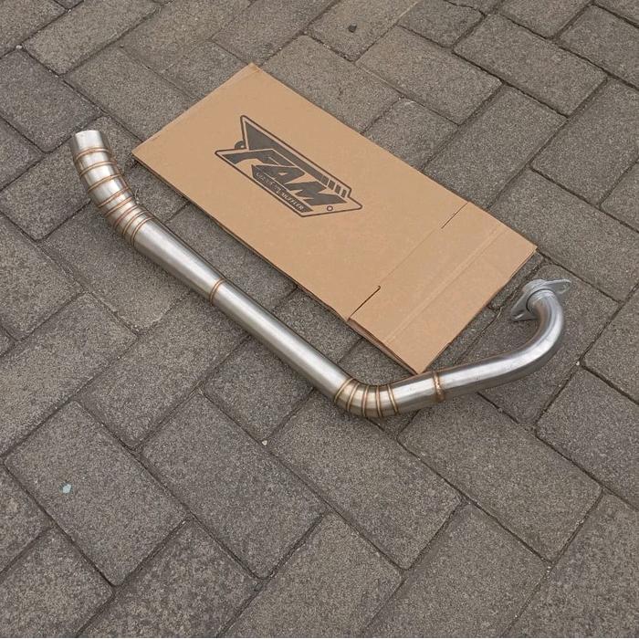 Leheran Knalpot Satria Fu Porting Drag Harian Original Fam