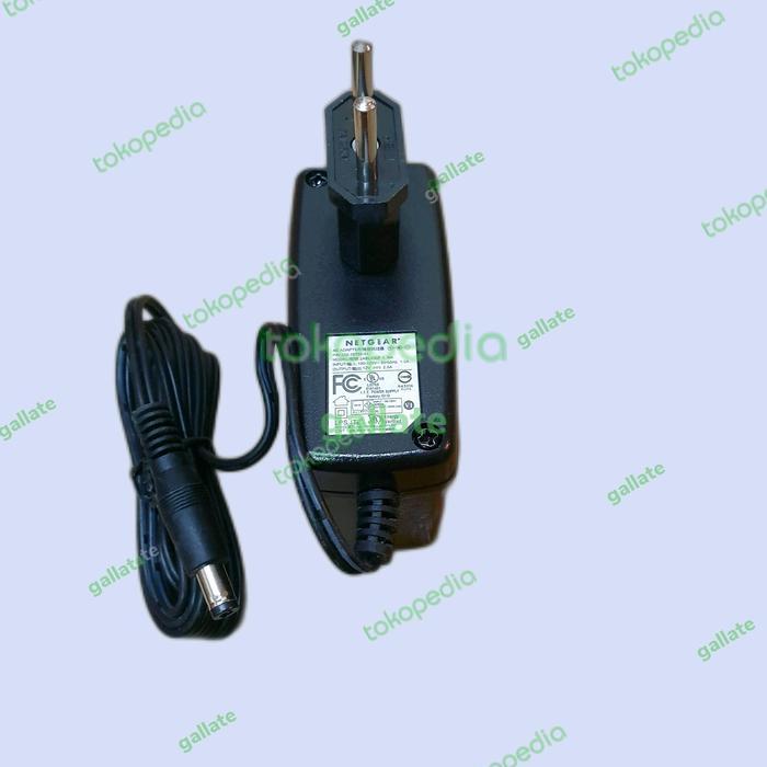 Adaptor 2.5A 12V Merk Netgear Adaptor 2.5A 12V Murni Adaptor Netgear
