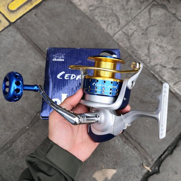 Reel pancing okuma cedros CJ 80S original