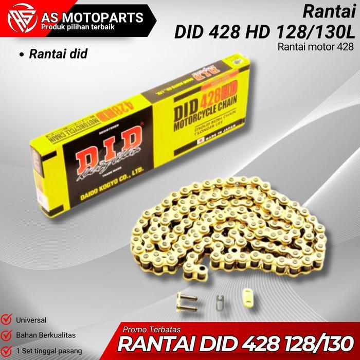 Ready Rante 428 Gold Did Hsbt Rantai Did 428 Motor Motorcycle