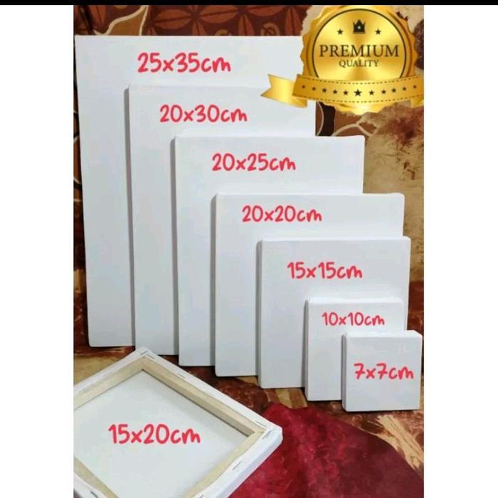 SALE!! Kanvas Lukis Warna Putih Kanvas