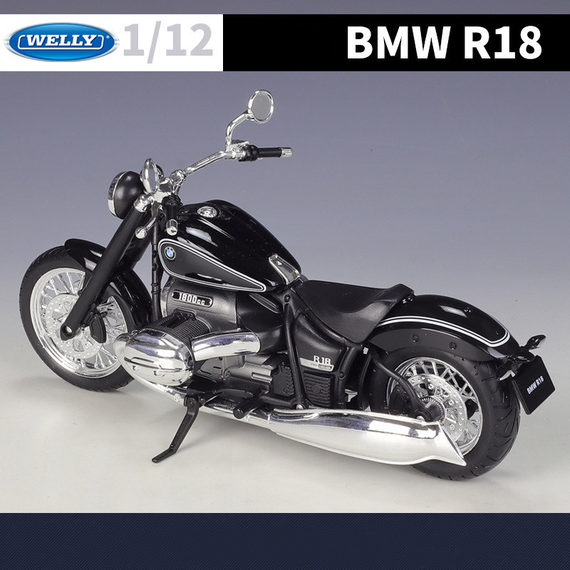 WELLY 1:12 R18 2020 Alloy Motorcycle el Simulation Diecasts Metal Toy Street Racing Motorcycle el