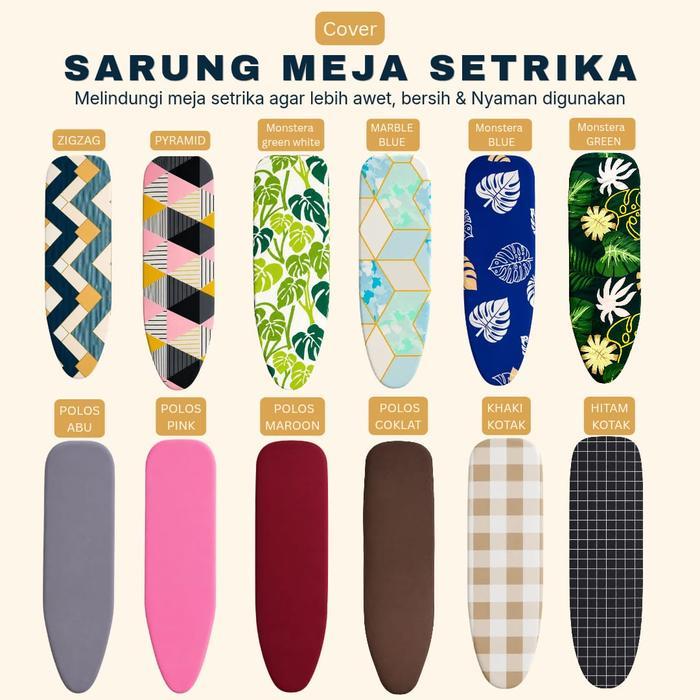 Meja Setrika Cover Sarung Meja Setrika Isi Busa Tebal 0,8Cm Meja Setrika Ikea Krisbow Ace Informa