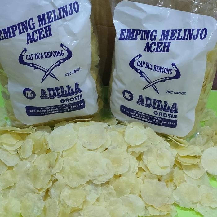 New Emping Aceh suoer grade A 500g (Adilla)