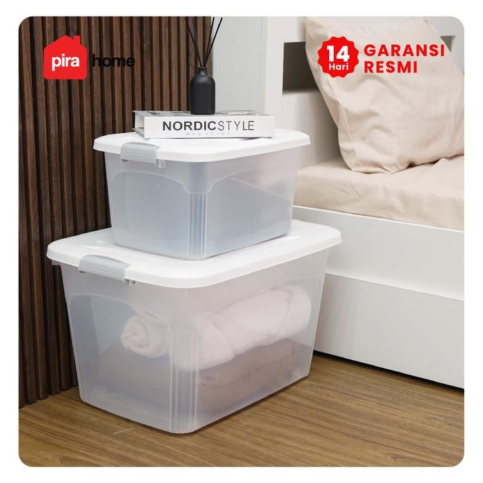 Pira Home - Mizu Psb Container Box / Box Plastik / Kotak Penyimpanan Promo 