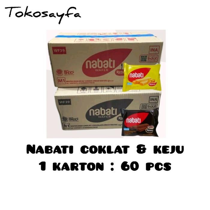 New Wafer nabati ( karton : 60 pcs )