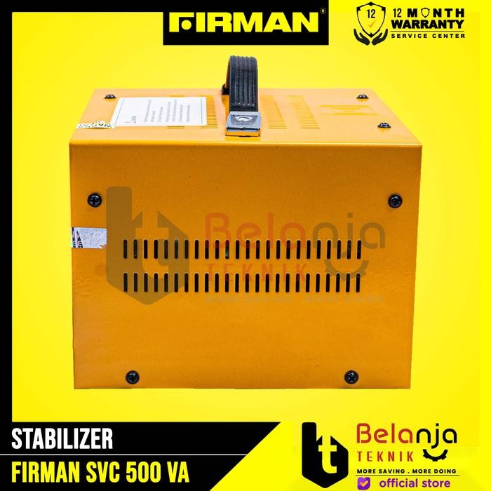 FIRMAN STABILIZER SVC 500 WATT VOLTAGE STABILIZER SVC5000 WATT