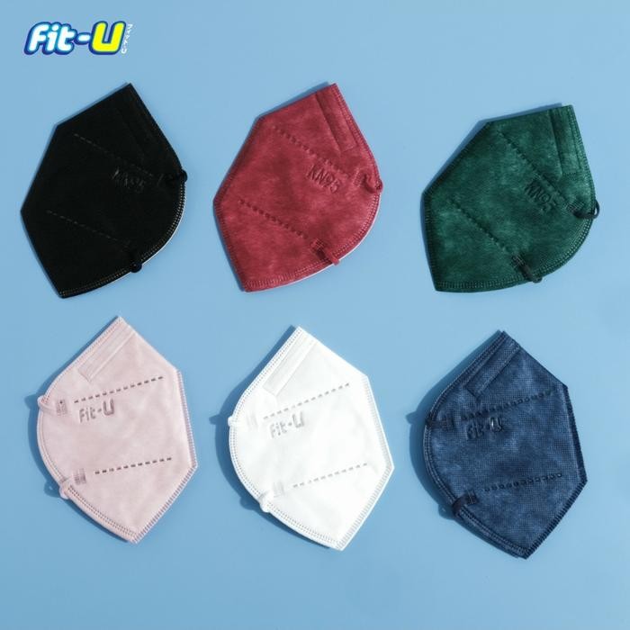 New Masker KN95 Medis Fit u mask 5ply FFP2 VFE BFE PFE ISI 10Pcs
