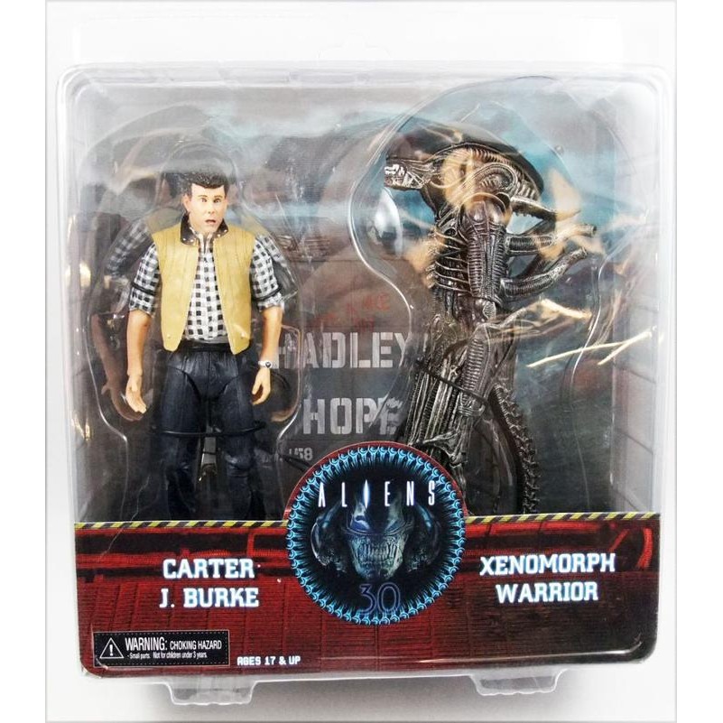 Neca Aliens 30 - Carter J. Burke & Xenomorph Warrior
