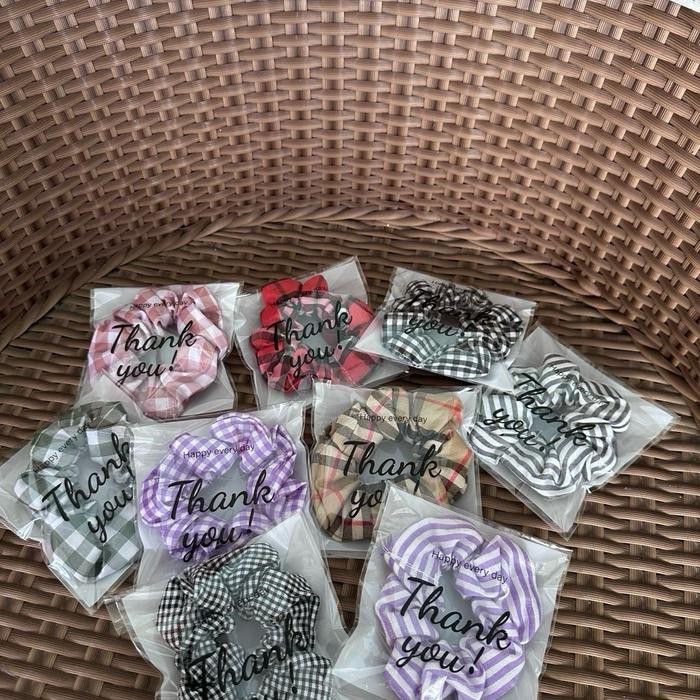 5ybo- 50 Pcs Scrunchie Souvenir Wedding / Scrunchie Mini / Ikat Rambut / Souvenir