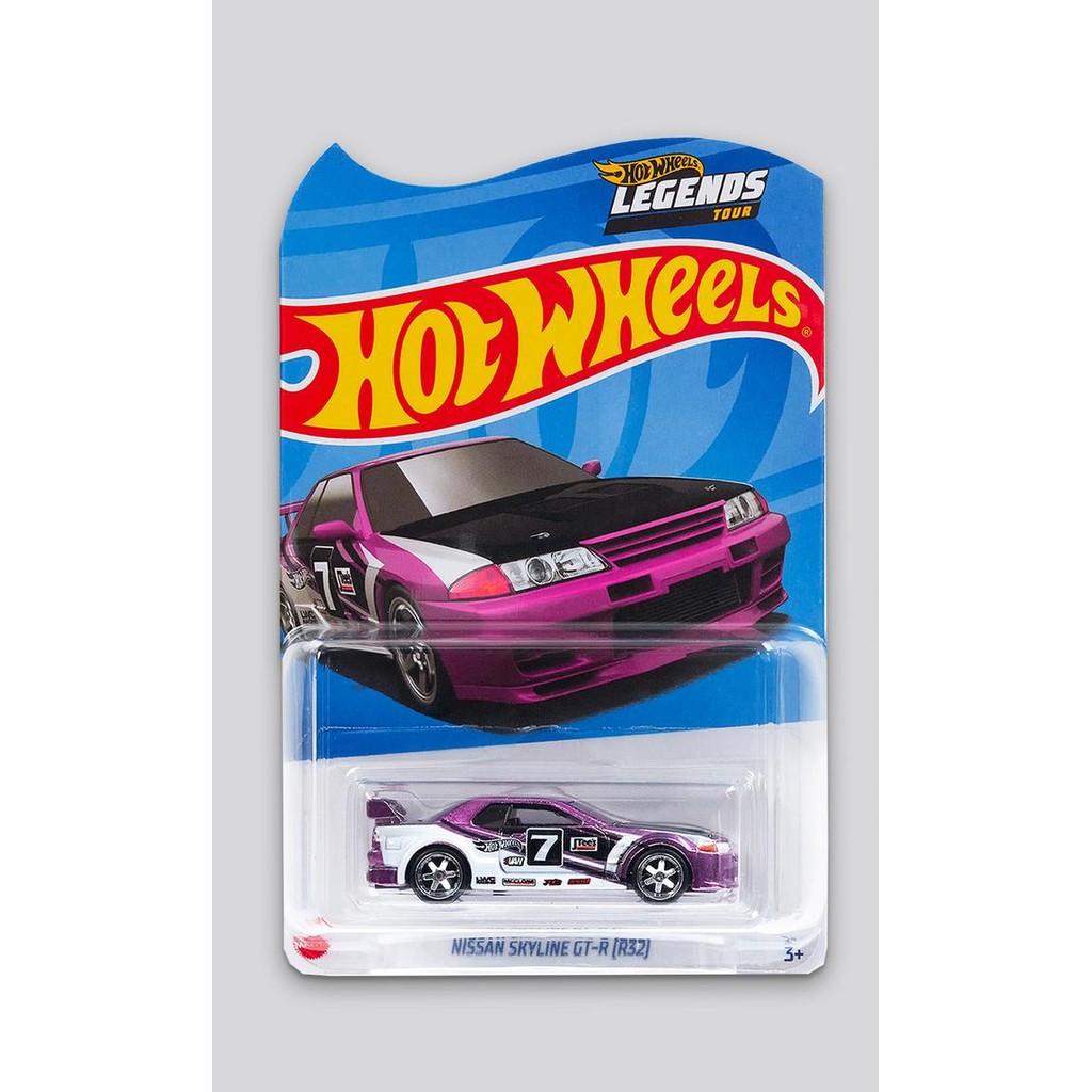 HOTWHEELS HOT LEGENDS LEGEND TOUR NISSAN SKYLINE GT-R R32 KODE 162