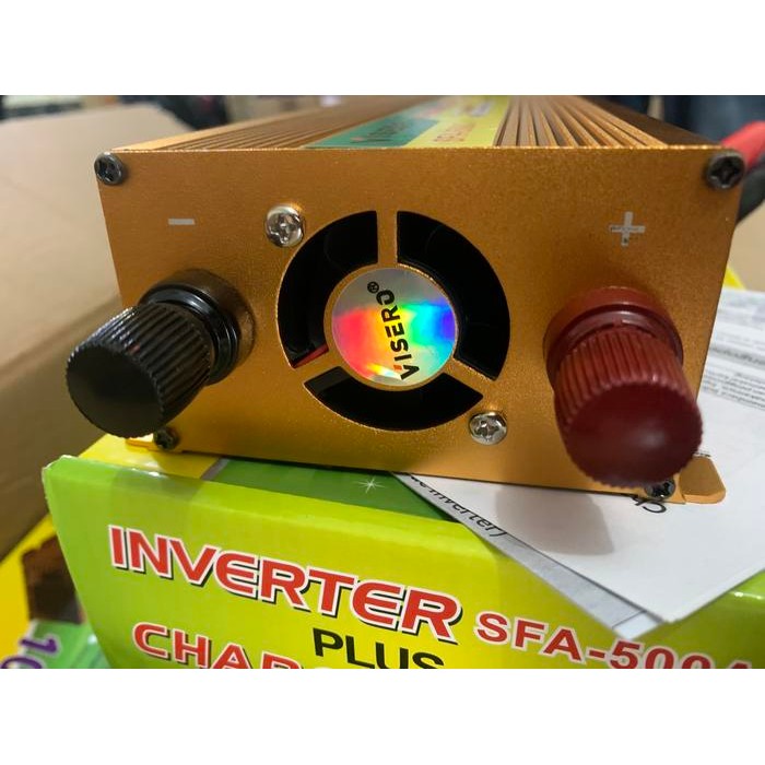 DISKON Inverter charger visero 500w sfa-500c solar surya