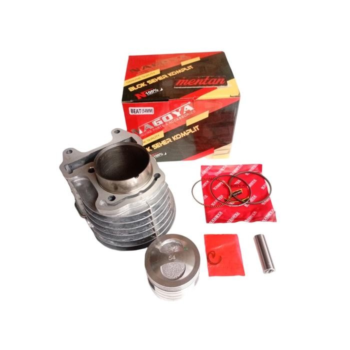 (Stok Terbatas) Blok Seher Boring Racing 54Mm Beat Karbu - Scoopy Karbu - Spacy Karbu