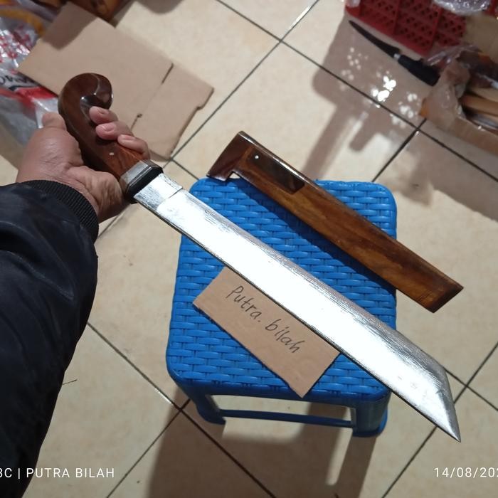 NEW - TERBARU GOLOK KEBUN / BENDO PEMOTONG KAYU KOKOH ASLI BAJA TARISI