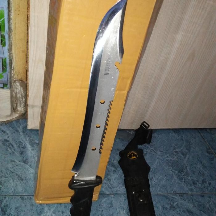 NEW - SP1 Survival kit machete golok / parang outdoor pertanian rumput sapi
