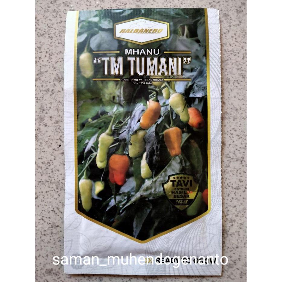 TERLARIS Benih Cabe Rawit F1 MHANU TM TUMANI 10 Gram Hnero - Bibit Cabe rawit hibrida mhanu tm