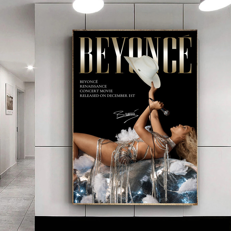 Diva Beyonce Renaissance 2023 World Tour Music Album Poster Canvas Painting Singer Wall Art Pictures