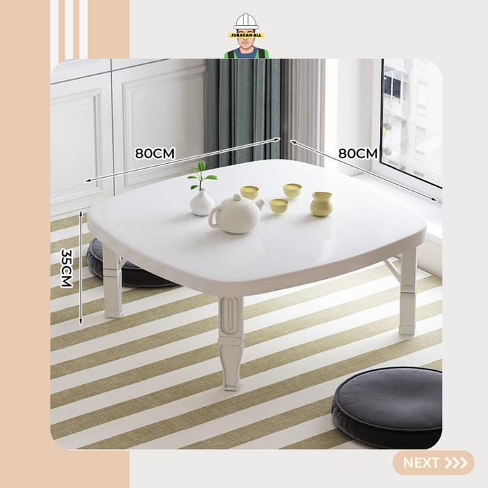 Meja Makan/Meja Lesehan/Meja Lipat/Meja Tamu Portable Minimalist