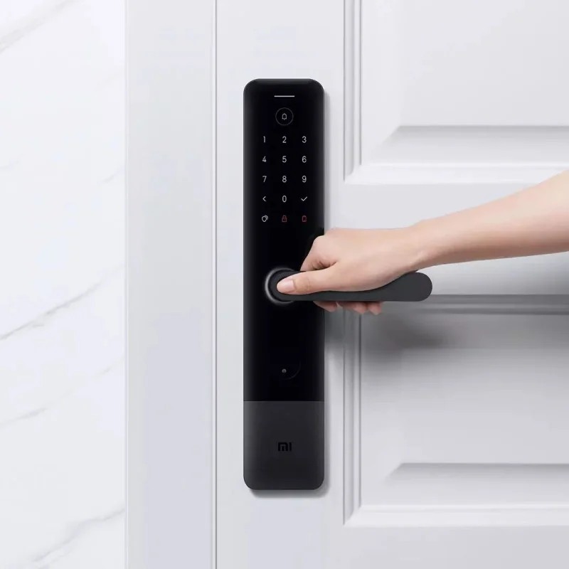 Smart Door Lock E Fingerprint Bluetooth Homekit Unlock Anti-plug Safety Lock Body Work with Mi Home 