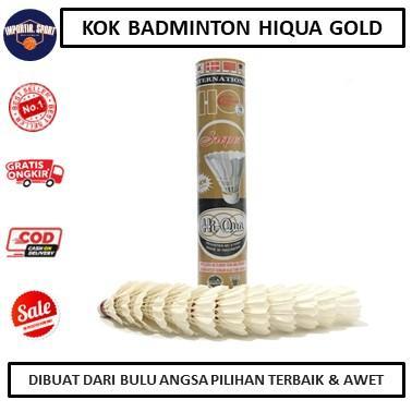 Shuttlecock Badminton / Kok Raket HIQUA GOLD Kualitas ORIGINAL