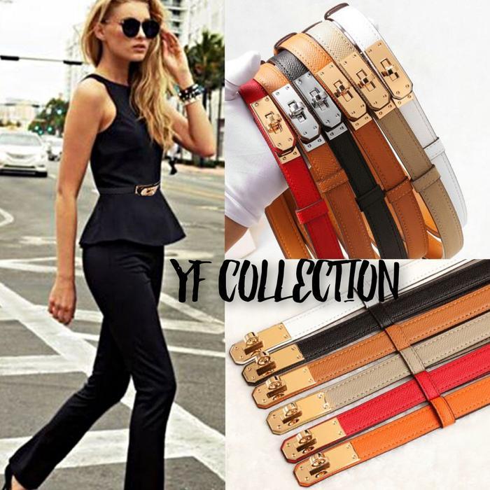 Terlaris IKAT PINGGANG WANITA KELLY BELT KULIT TERMURAH SALE