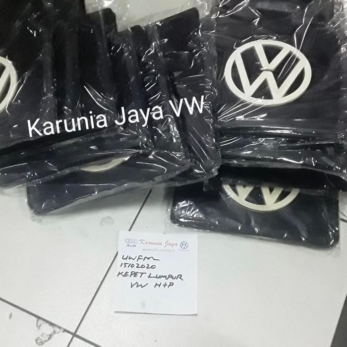 Karpet Lumpur Vw Hitam Logo Putih Di Part Vw Sparepart Vw