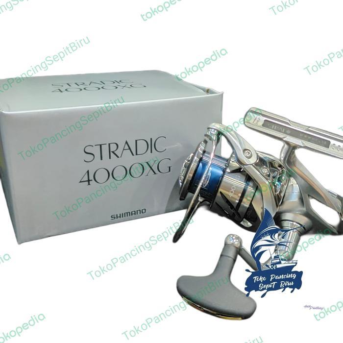 REEL SHIMANO STRADIC FM 4000XG 2023 POWER HANDLE REEL PANCING Best Quality