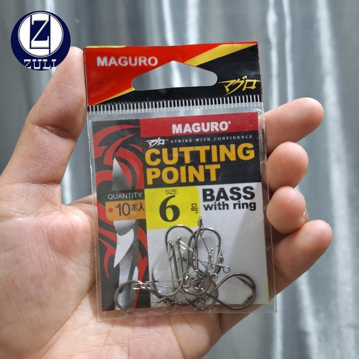 Kail Neklin Bawal Maguro Bass Chinu Cutting Point Pengaman Kawat Neklin - No.1 Hingga No.8 -