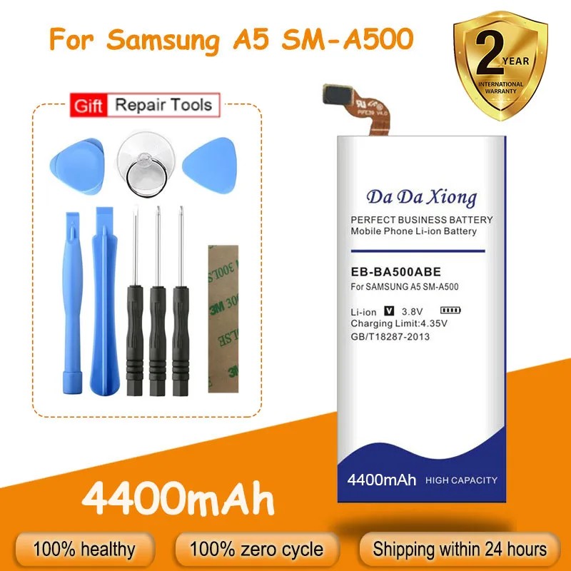 High Quality 4400mAh EB-BA500ABE Battery For Samsung Galaxy A5 2015 A5000 A5009 SM-A500F A500FA500H 