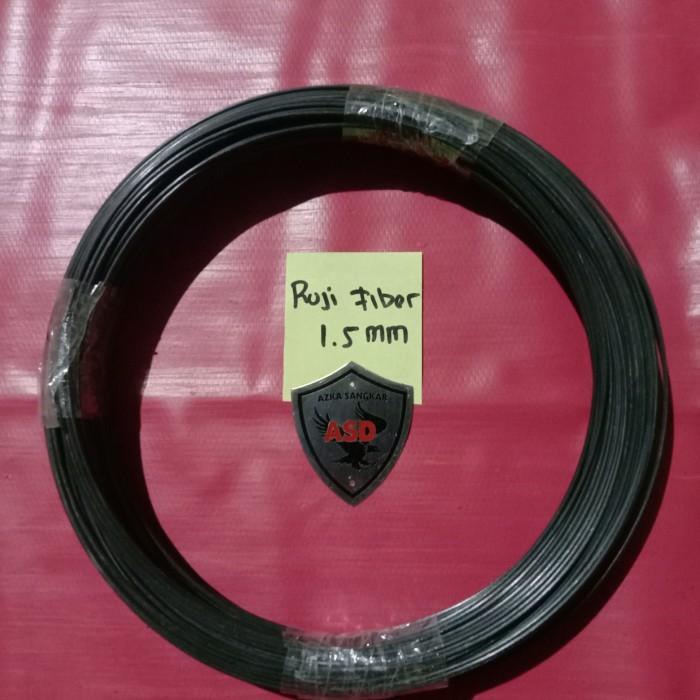 Ruji Fiber Hitam Import Uk.1.5Mm