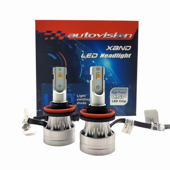 Lampu Led Autovision Xand H11 27 Watt Citrus Bohlam Led H11 Mobil