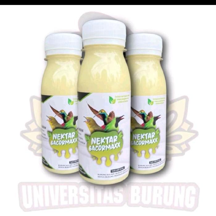 NEKTAR GACORMAXX (PU71H) PLECI SOGON COLIBRI GACOR MAXX MAKANAN BURUNG PELIHARAAN