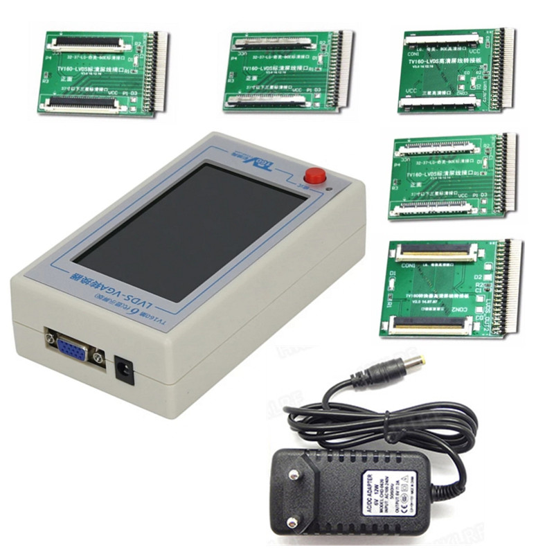 JUAL  New TV160 6Th Generation Full HD LVDS Turn VGA Converter With 4.3 inch Display LCD/LED TV Moth