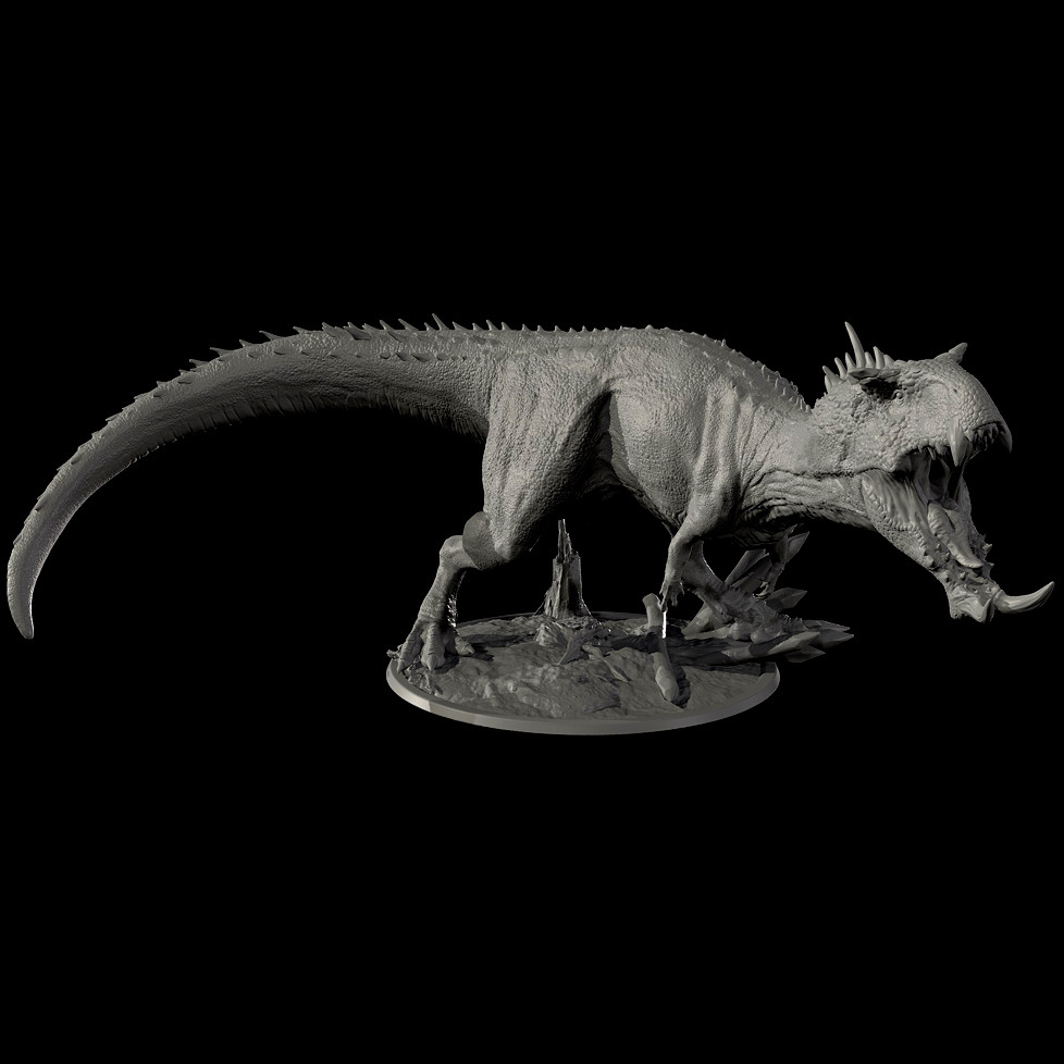 Breadth 70Mm 90Mm 110Mm Resin Model Kits Figure Colorless And Self-Assembled 3D Printing Td-7142/3D